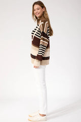 ALASKA STRIPE JUMPER NATURAL