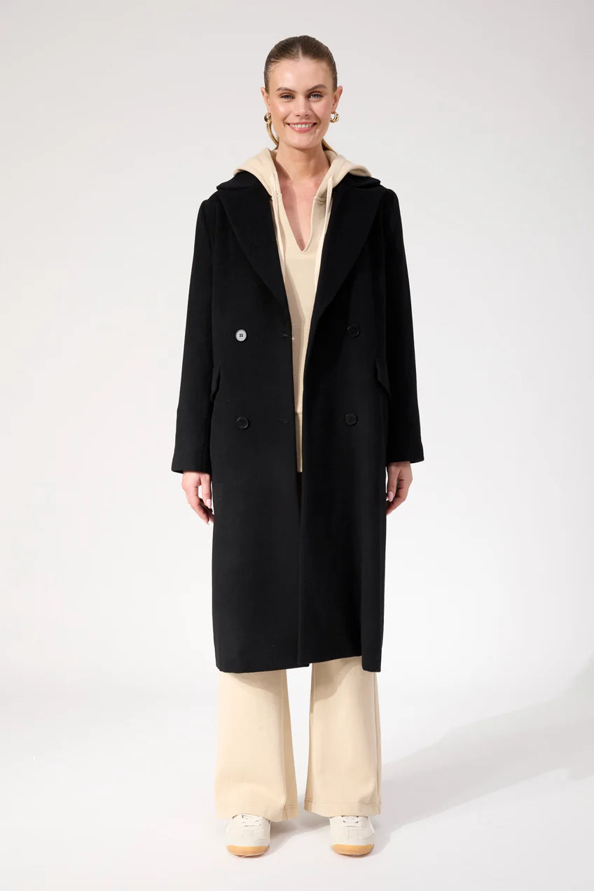 CHICAGO COAT BLACK