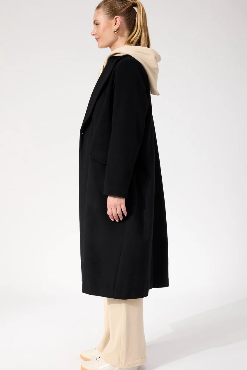 CHICAGO COAT BLACK