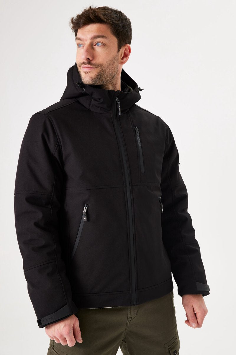 OUTDOOR PUFFER JACKET BLACK
