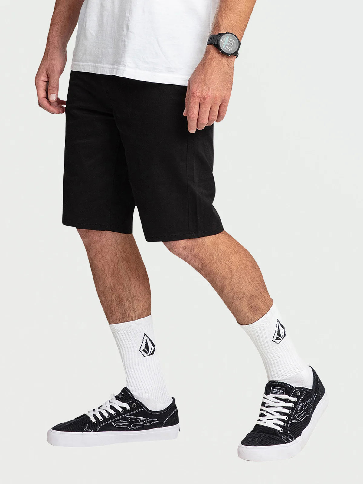 SOLVER LITE 5 POCKET SHORT BLACK