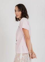 FRANKIE TEE PINNED HEART SOFT PINK