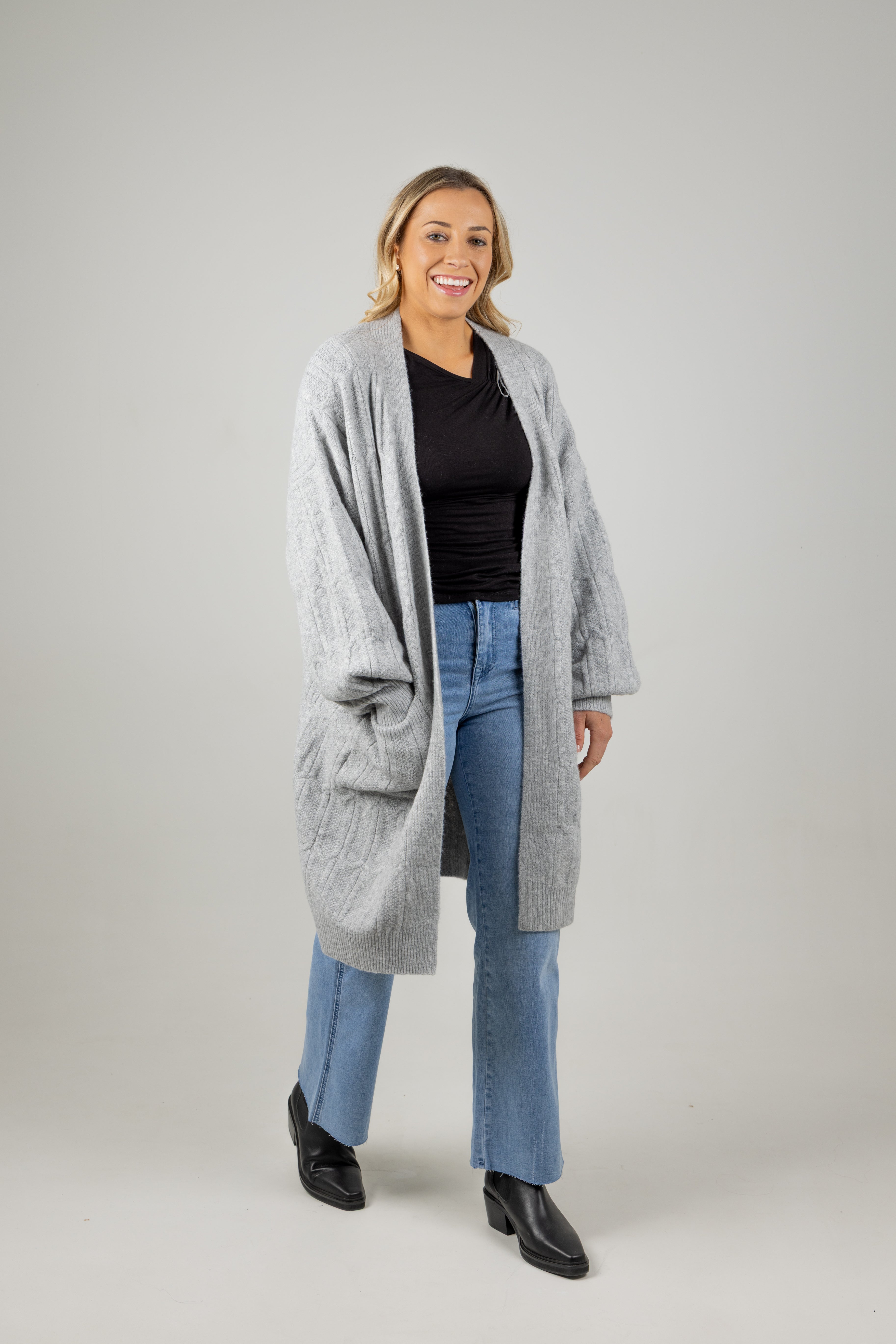 HERA CARDIGAN MARLE
