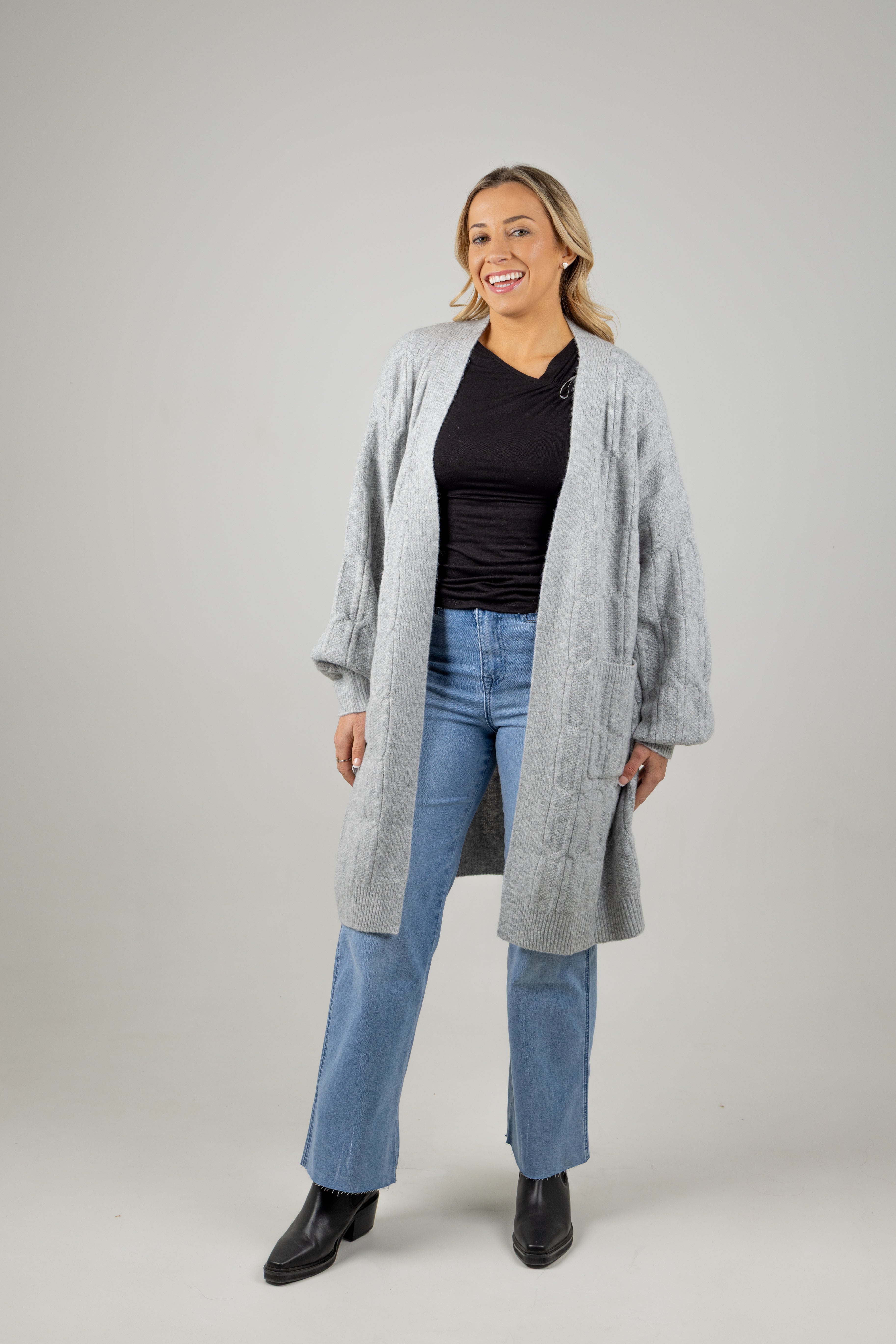 HERA CARDIGAN MARLE