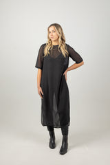 HARPER TABARD BLACK