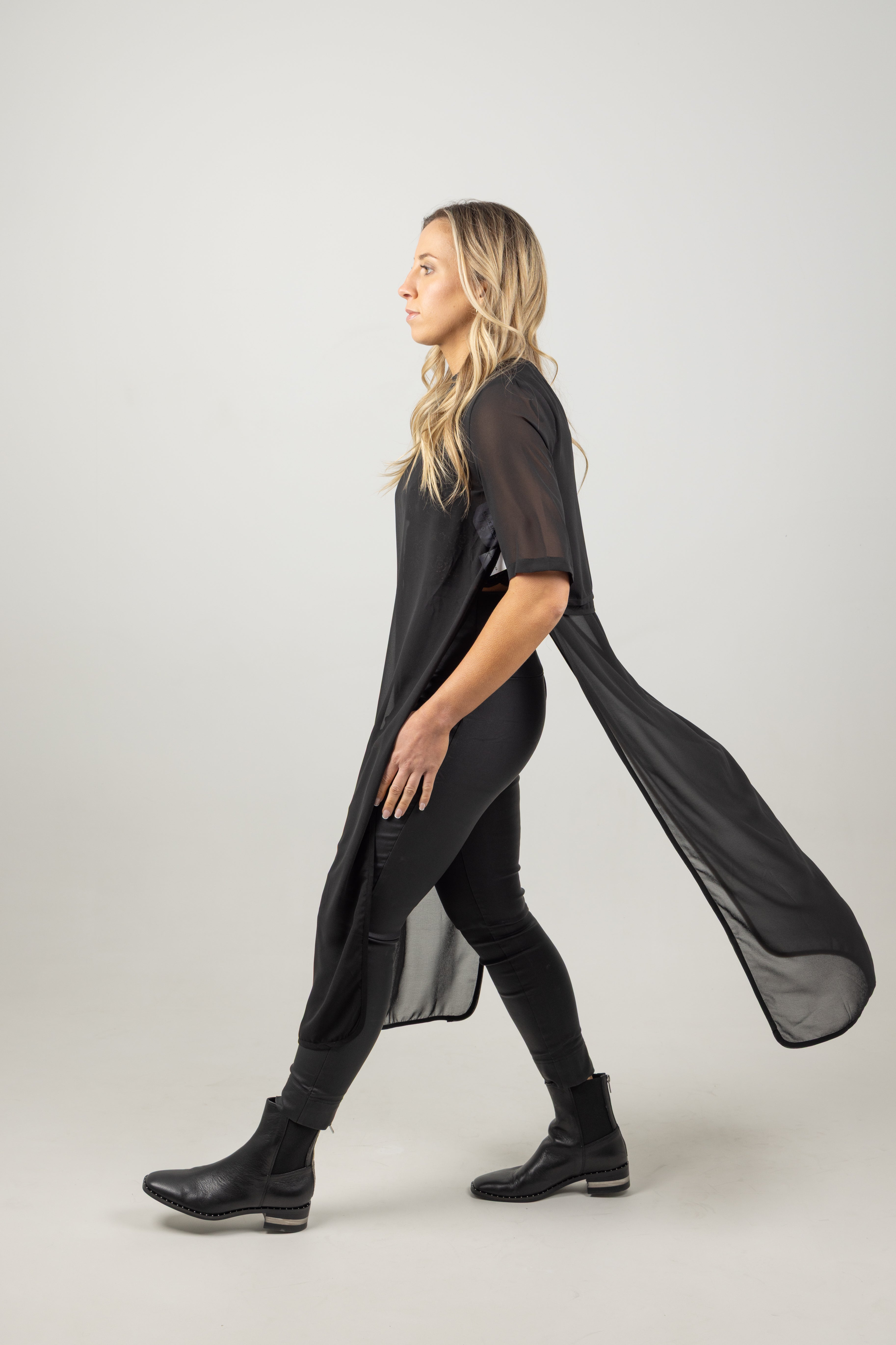 HARPER TABARD BLACK
