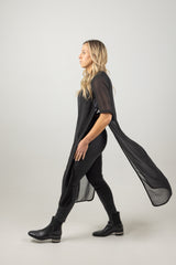 HARPER TABARD BLACK