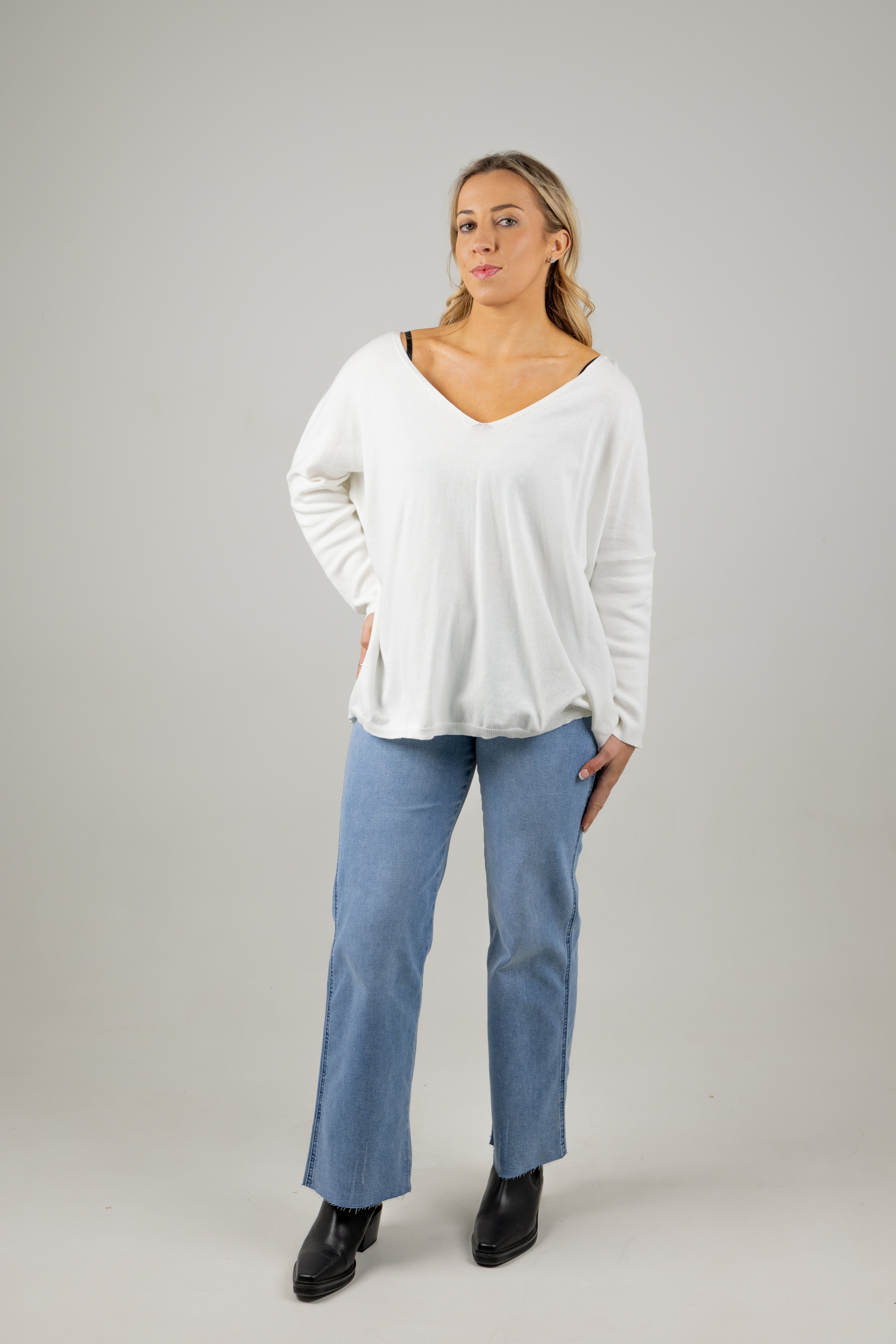 FLORENCE KNIT BIANCO