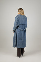 FREYA TRENCH COAT DENIM