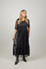 RUBY DRESS BLACK LACE