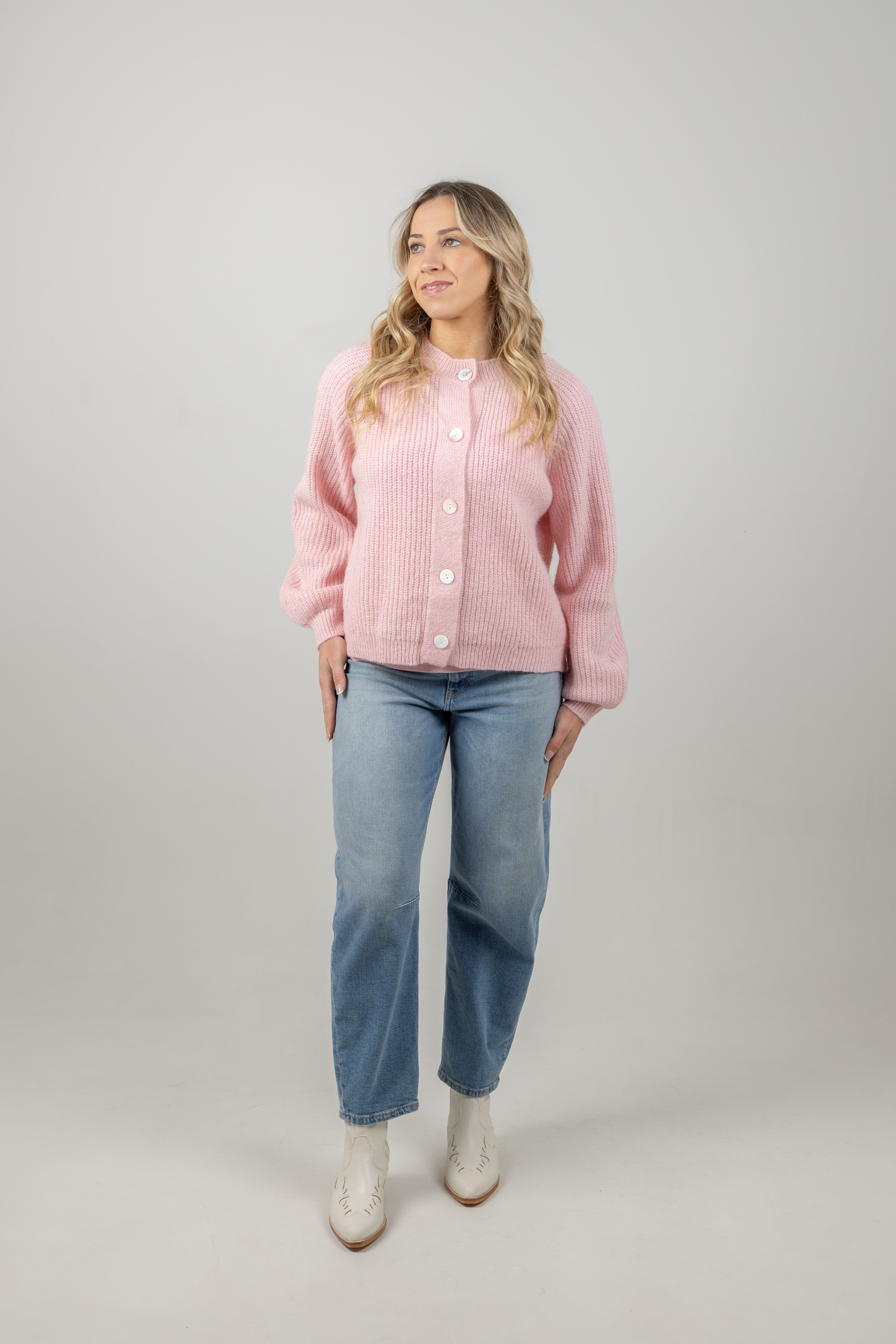WILLOW CARDI BLUSH