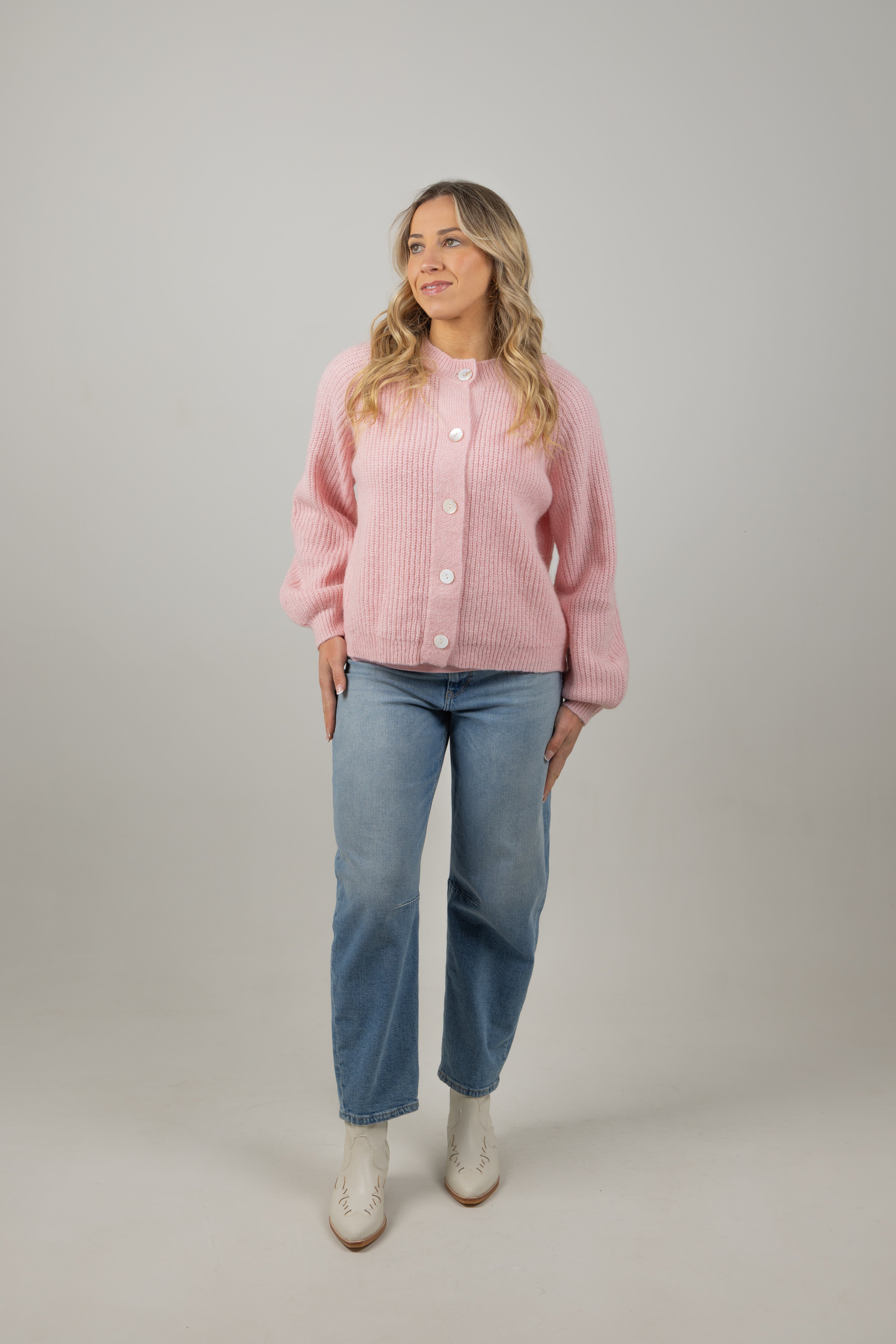 WILLOW CARDI BLUSH
