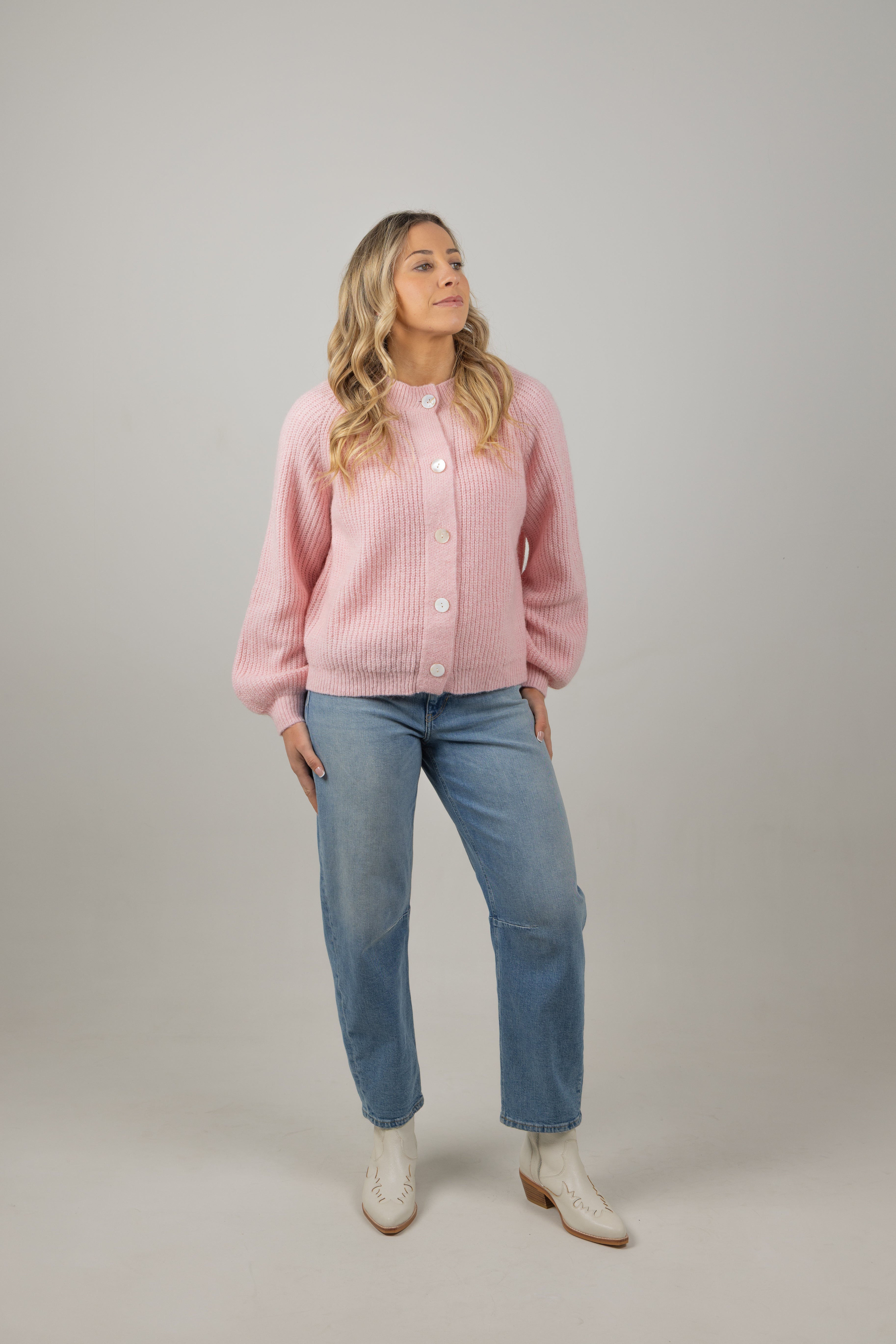 WILLOW CARDI BLUSH