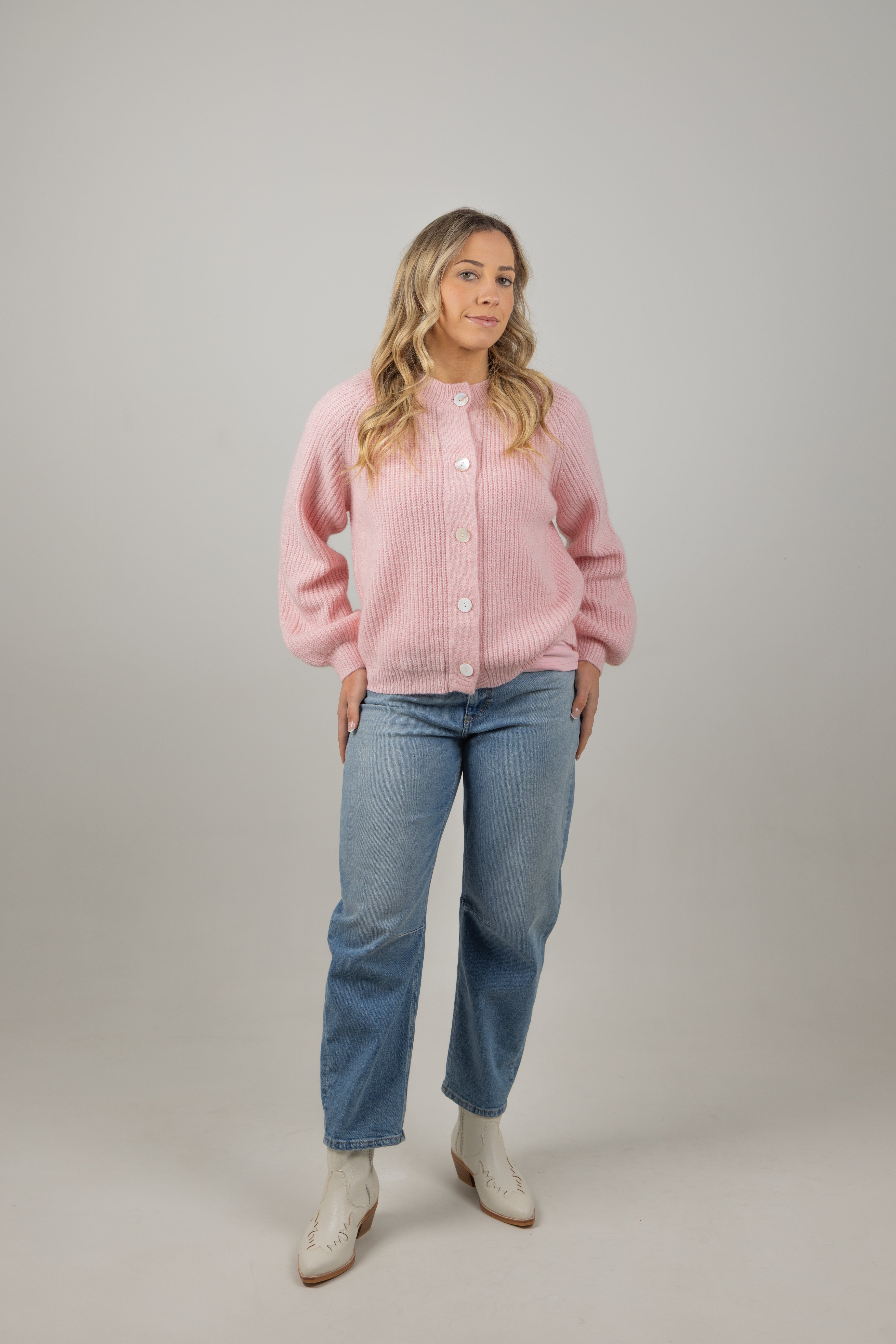 WILLOW CARDI BLUSH