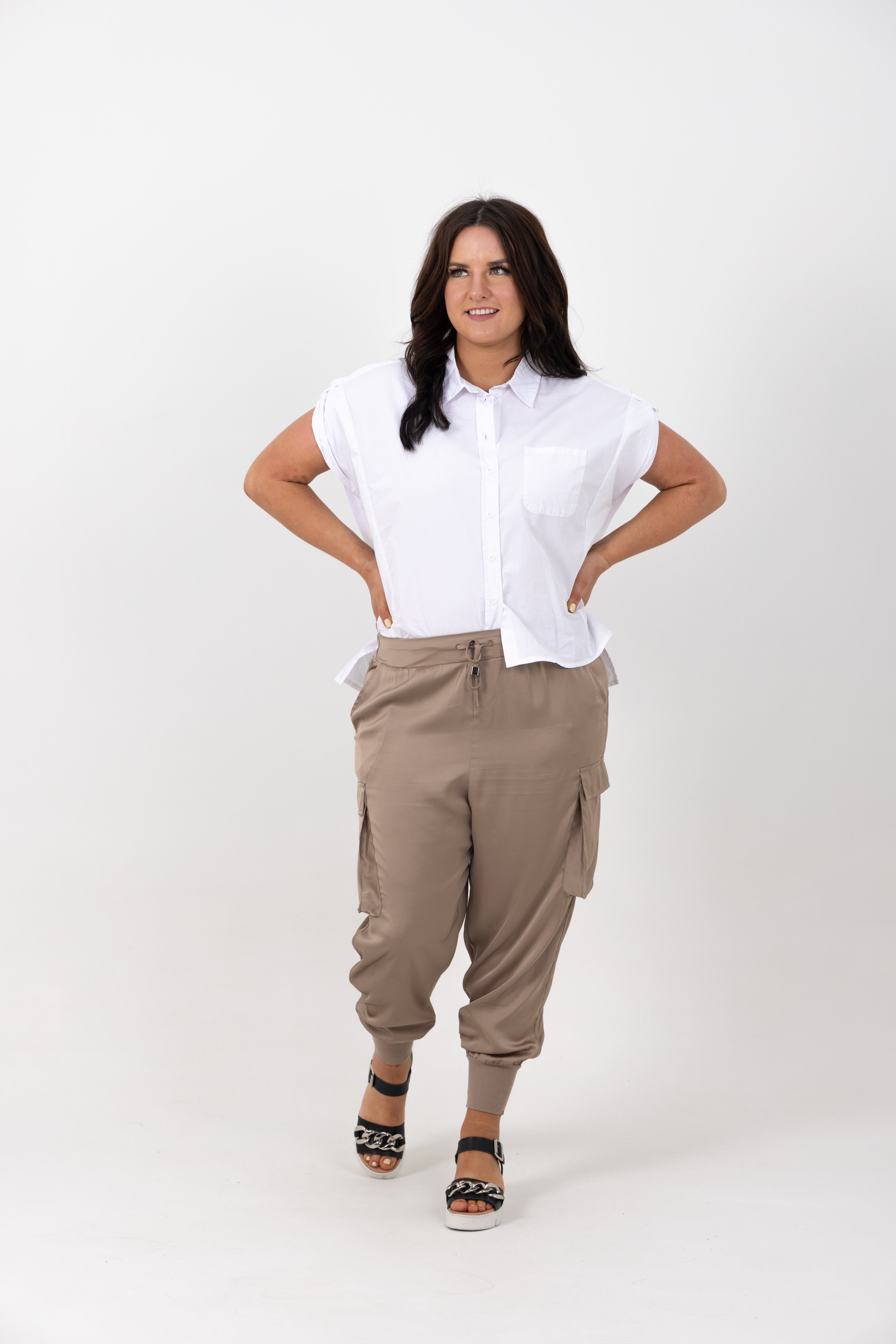 STAPLE PANT TAUPE