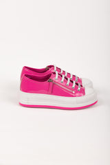 GIZA SNEAKER HOT PINK PATENT LEATHER