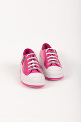 GIZA SNEAKER HOT PINK PATENT LEATHER