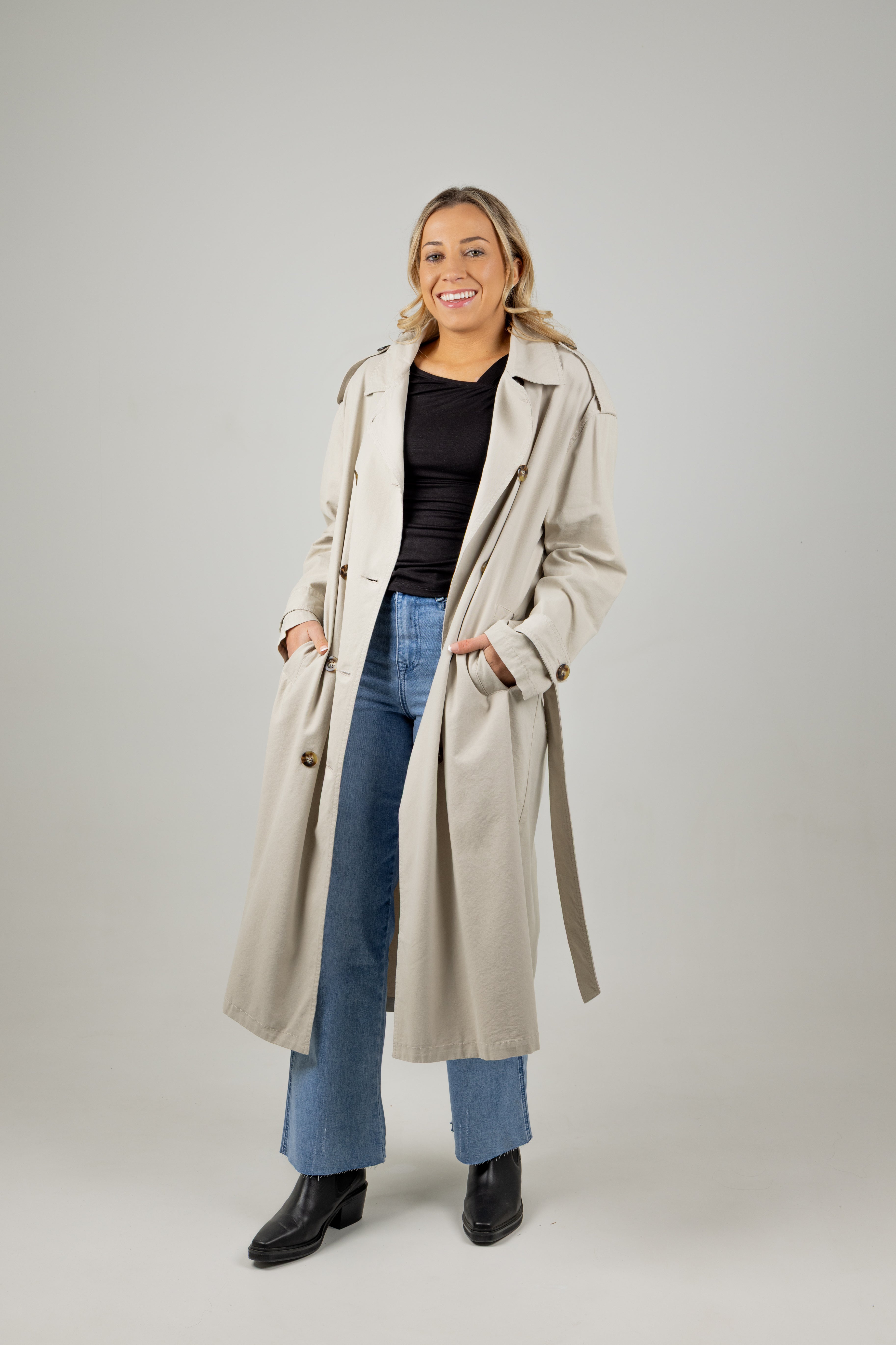 FREYA TRENCH COAT CANVAS