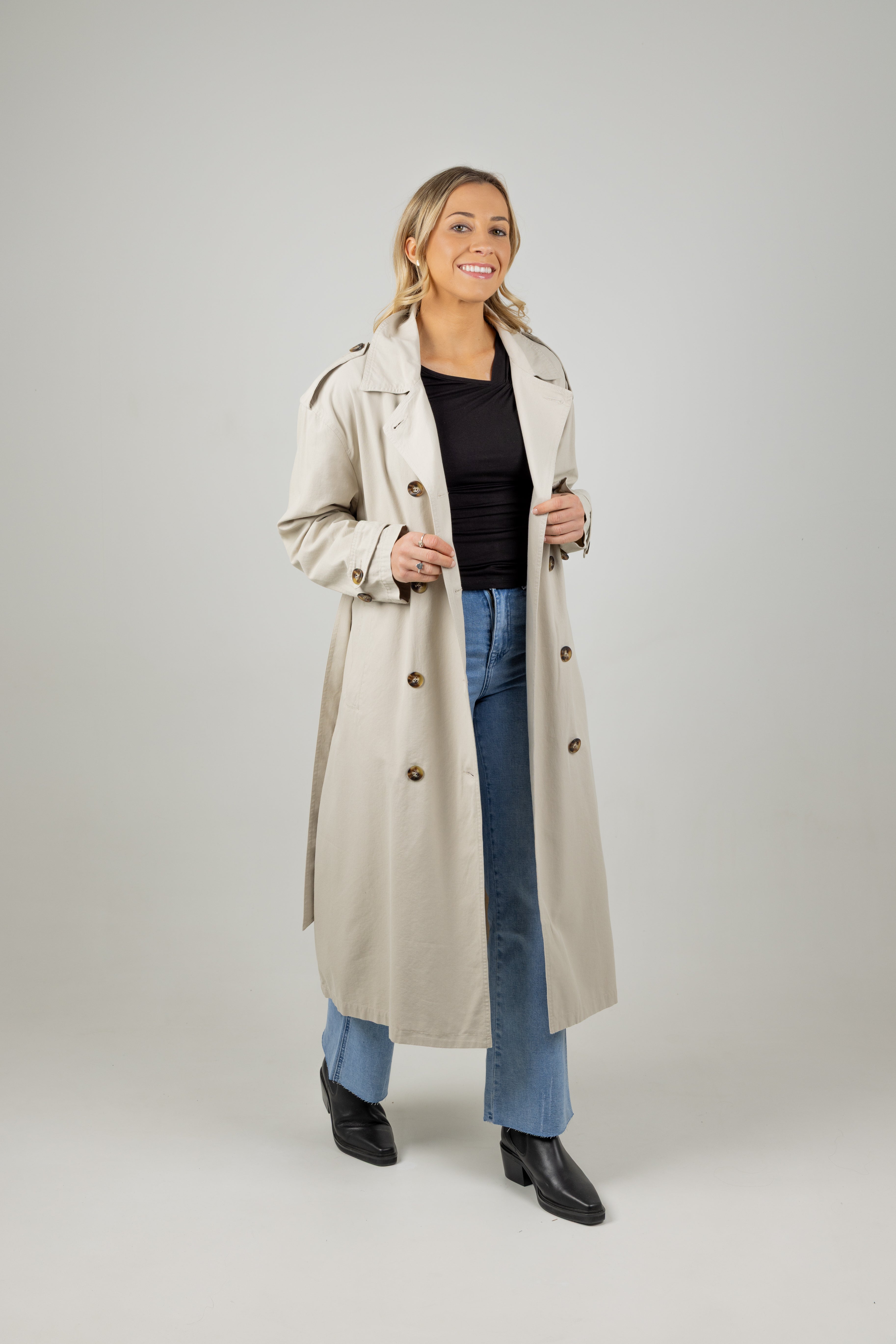 FREYA TRENCH COAT CANVAS