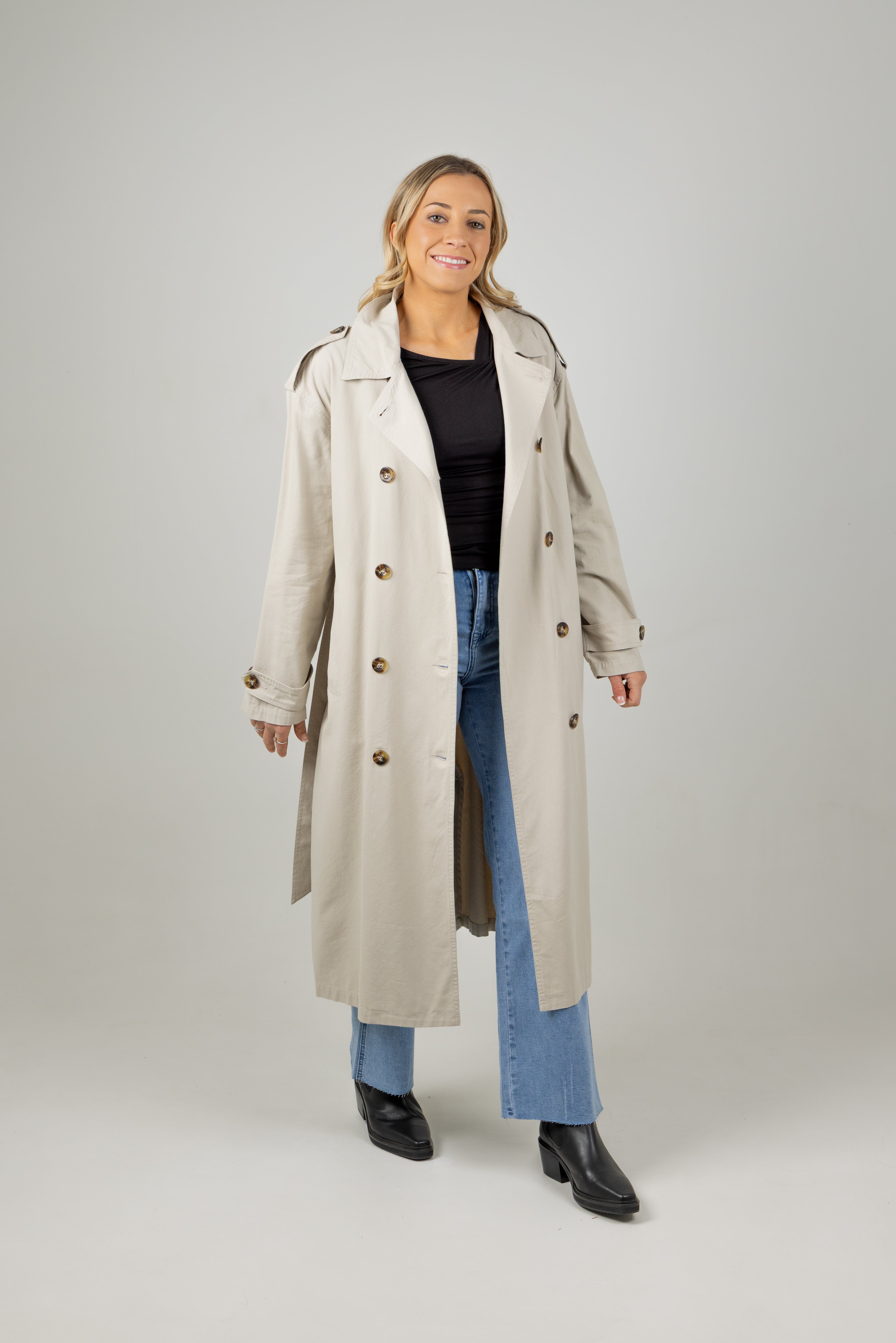 FREYA TRENCH COAT CANVAS