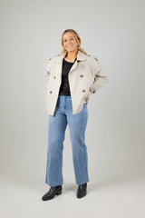FREYA CROP TRENCH CANVAS
