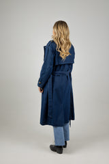 FREYA TRENCH COAT INDIGO