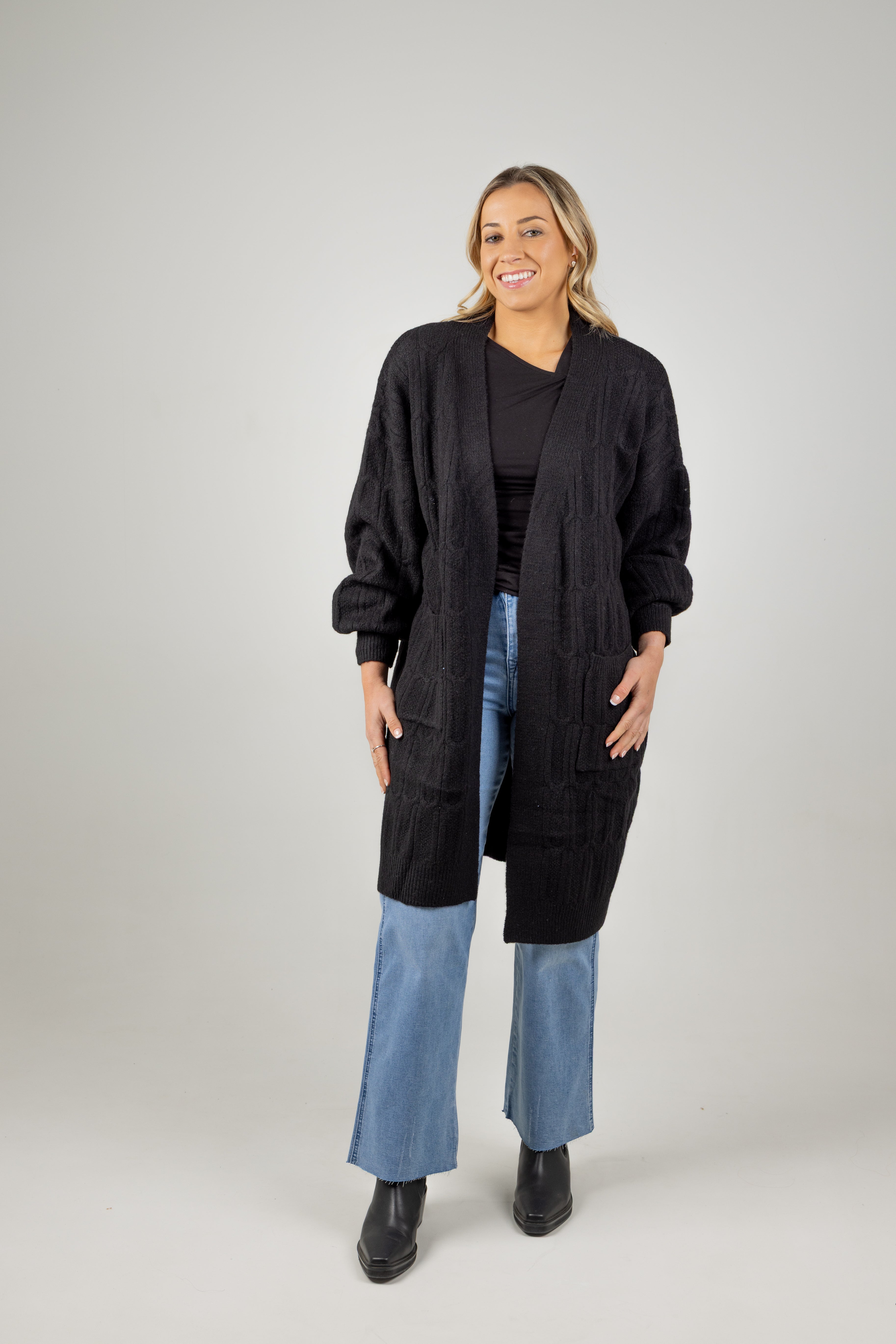 HERA CARDIGAN ONYX