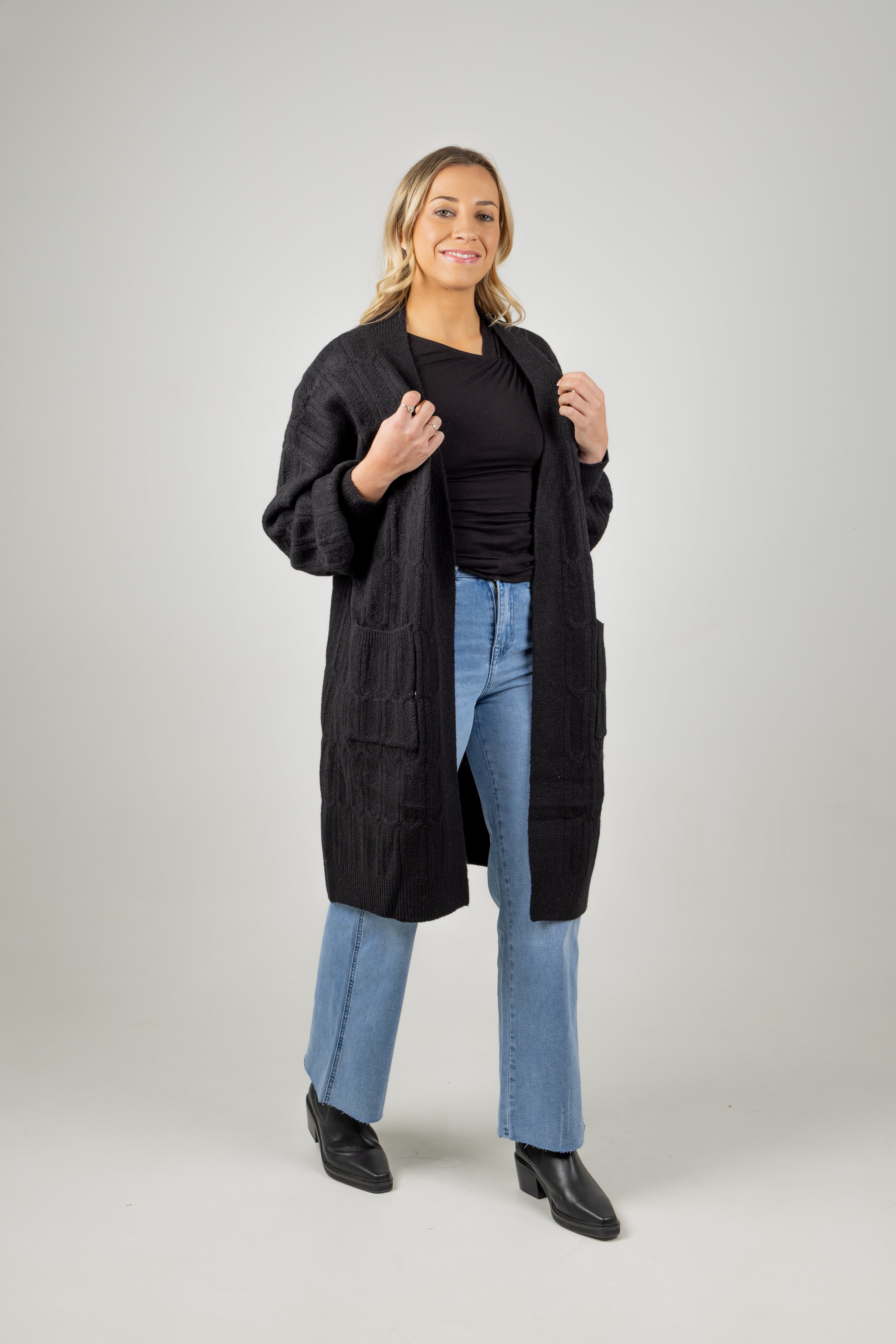 HERA CARDIGAN ONYX