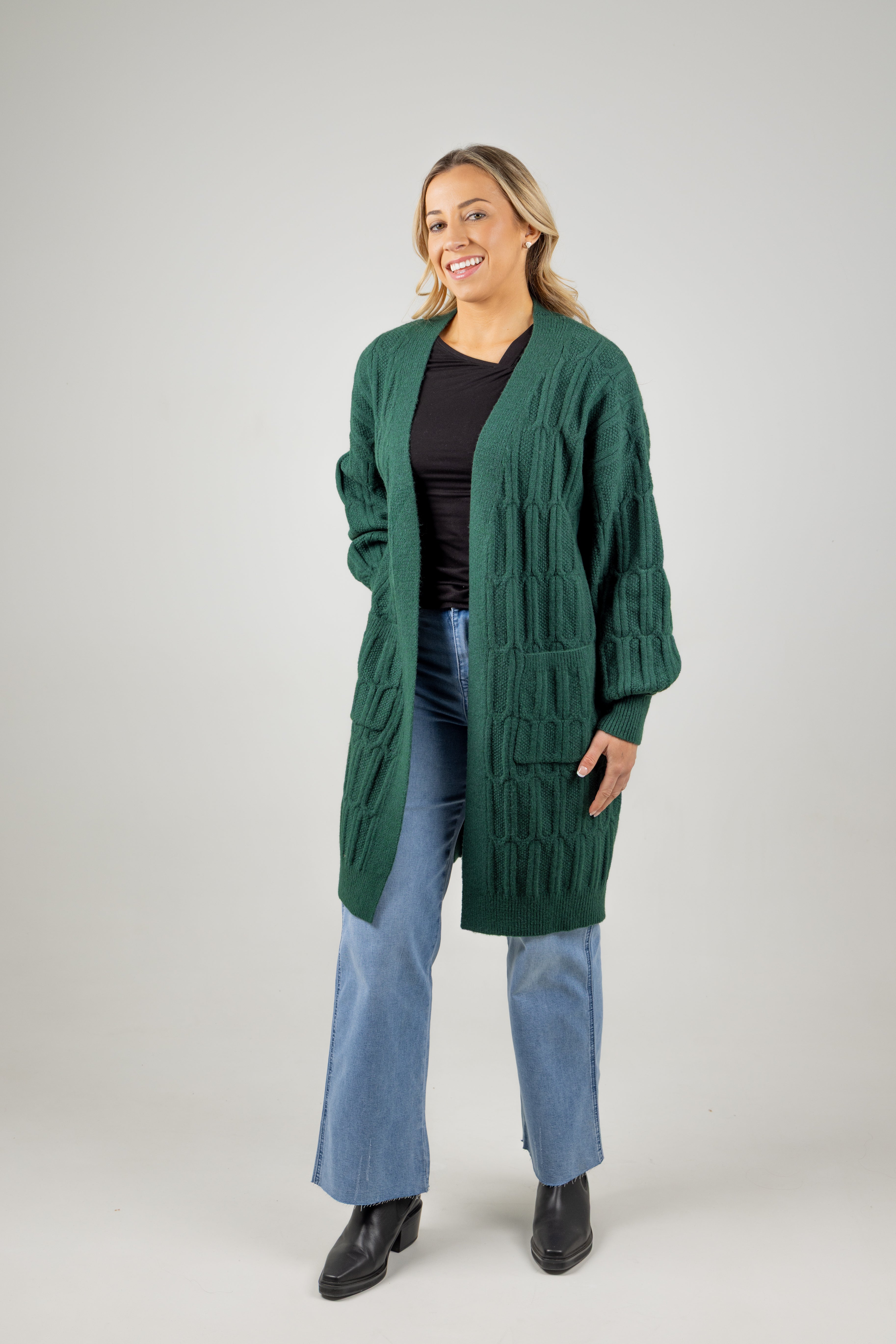 HERA CARDIGAN PINE