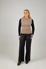 CLASSIC VEST TAUPE