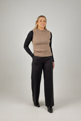 CLASSIC VEST TAUPE