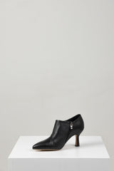 LAZEL ANKLE BOOT BLACK LEATHER