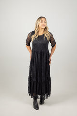 RUBY DRESS BLACK LACE