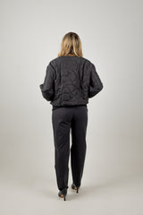 BECKY QUILTED JACKET BOW NOIR PRE ORDER