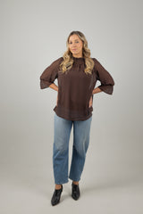 TILLY TOP CHOCOLAT