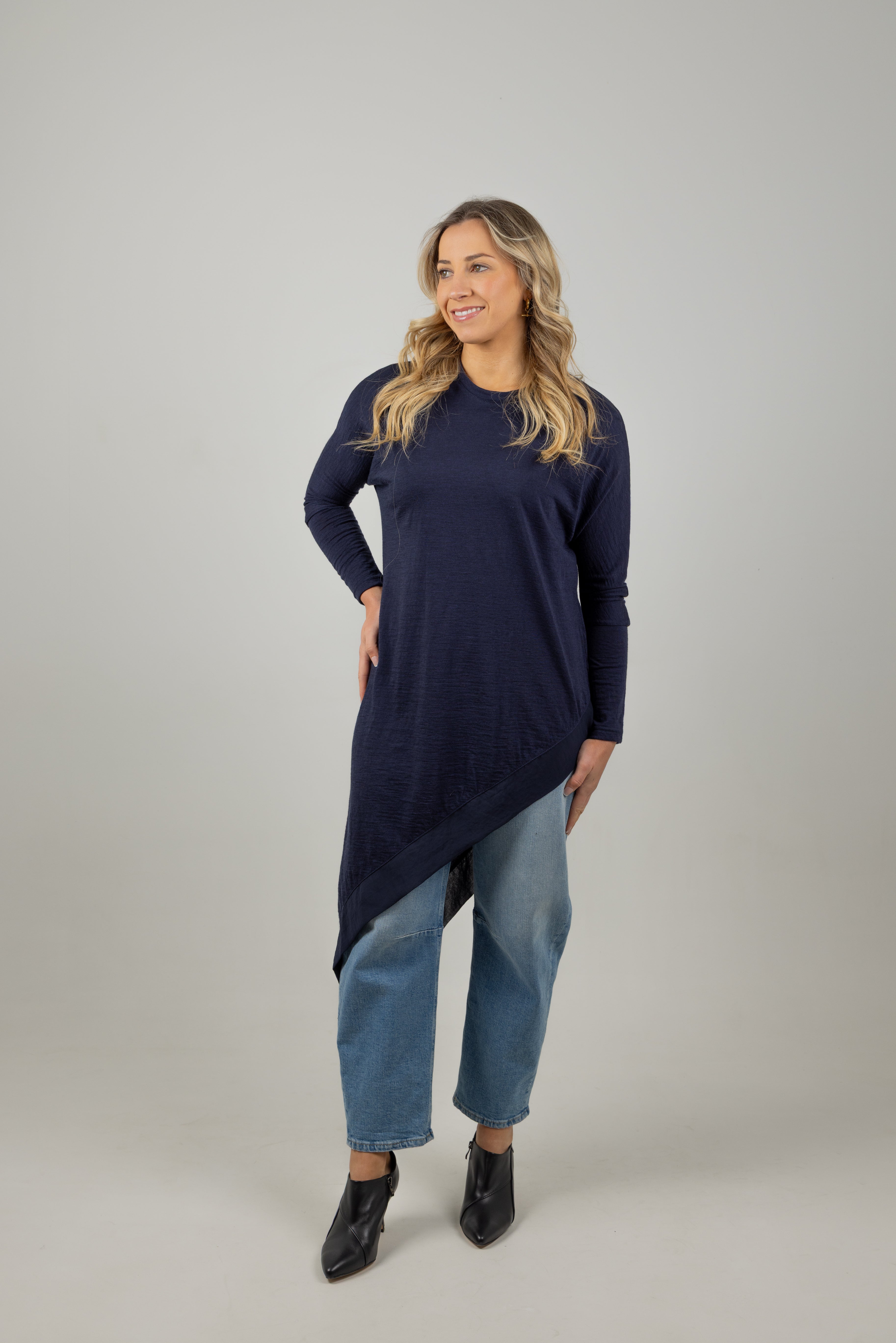 SOPHIE MERINO BLUE NOIR