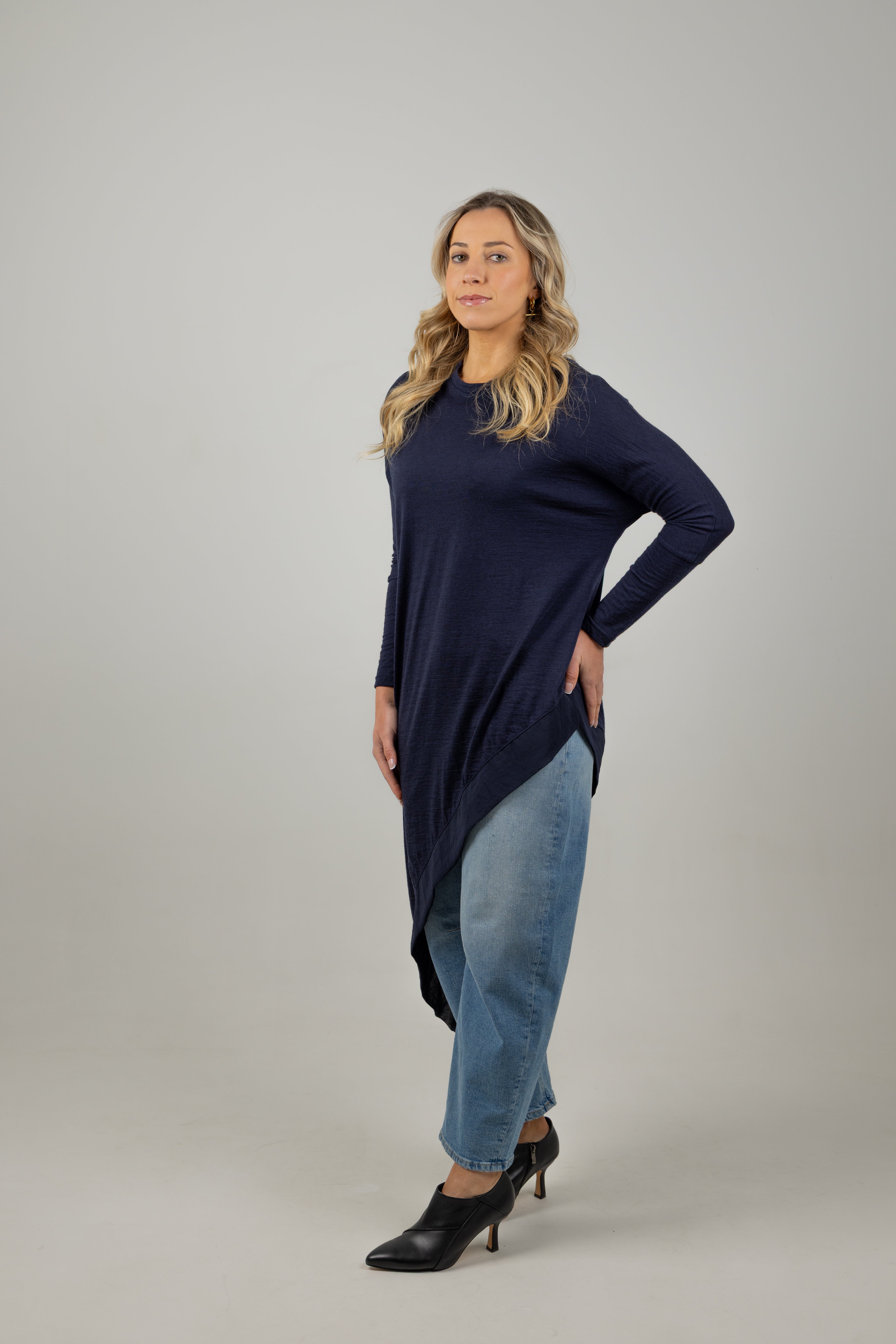 SOPHIE MERINO BLUE NOIR