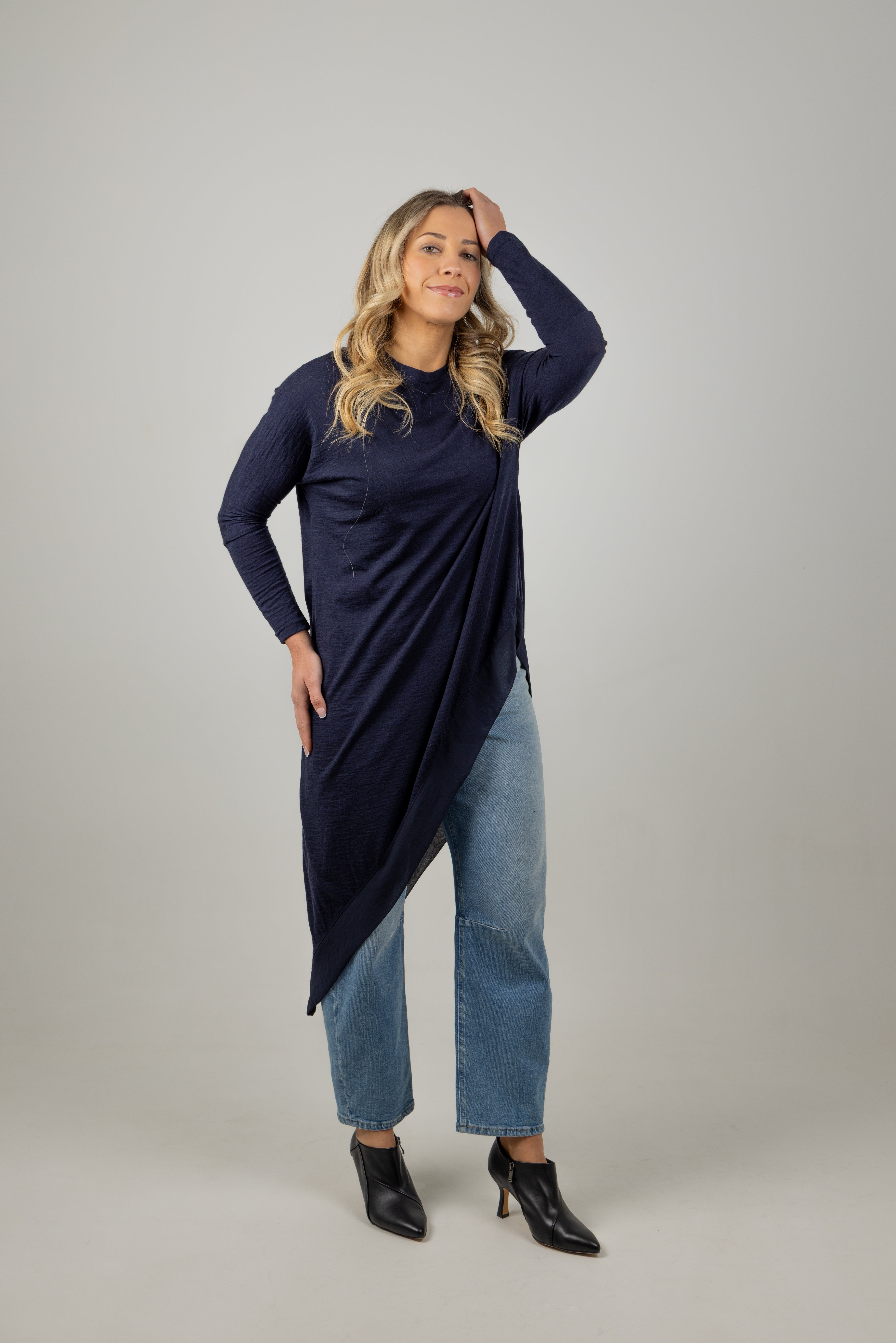 SOPHIE MERINO BLUE NOIR