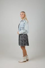 CROPPED DENIM JACKET SEA STAR