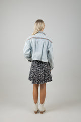 CROPPED DENIM JACKET SEA STAR