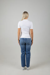 CORE MOCK RIB T-SHIRT WHITE