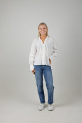 LACE TUNIC TOP WHITE