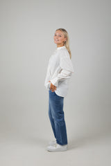 LACE TUNIC TOP WHITE