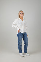 LACE TUNIC TOP WHITE
