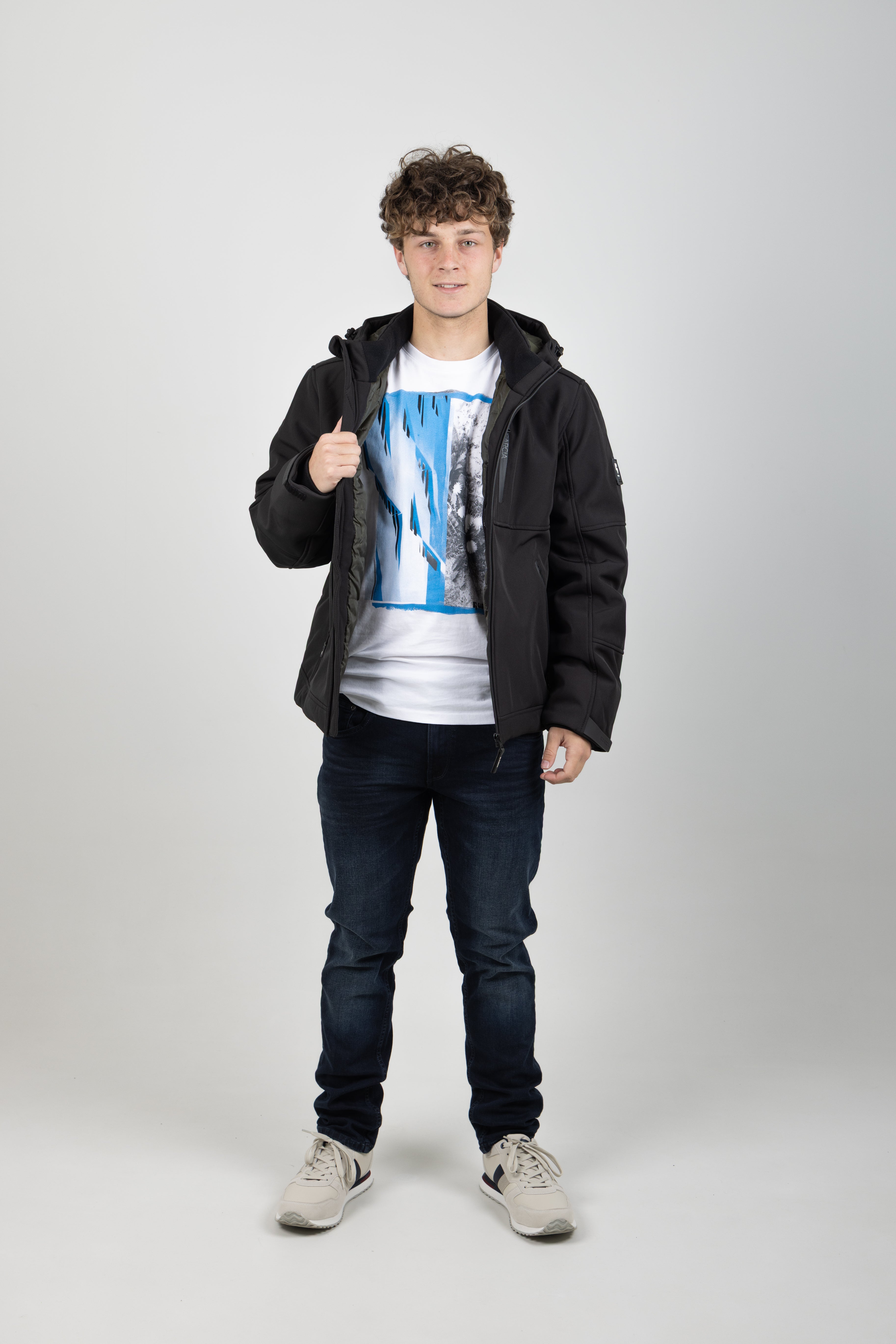 OUTDOOR PUFFER JACKET BLACK