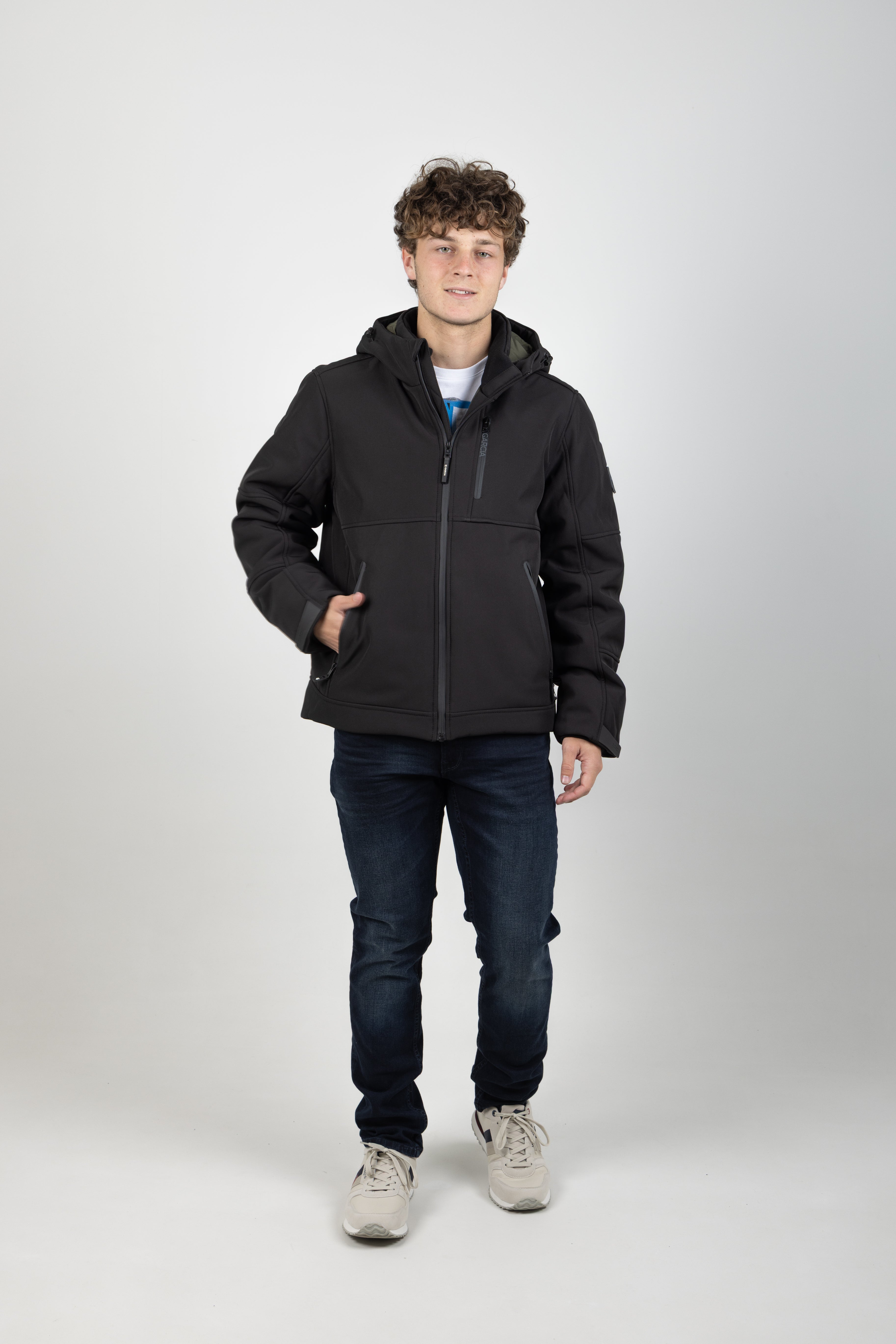 OUTDOOR PUFFER JACKET BLACK