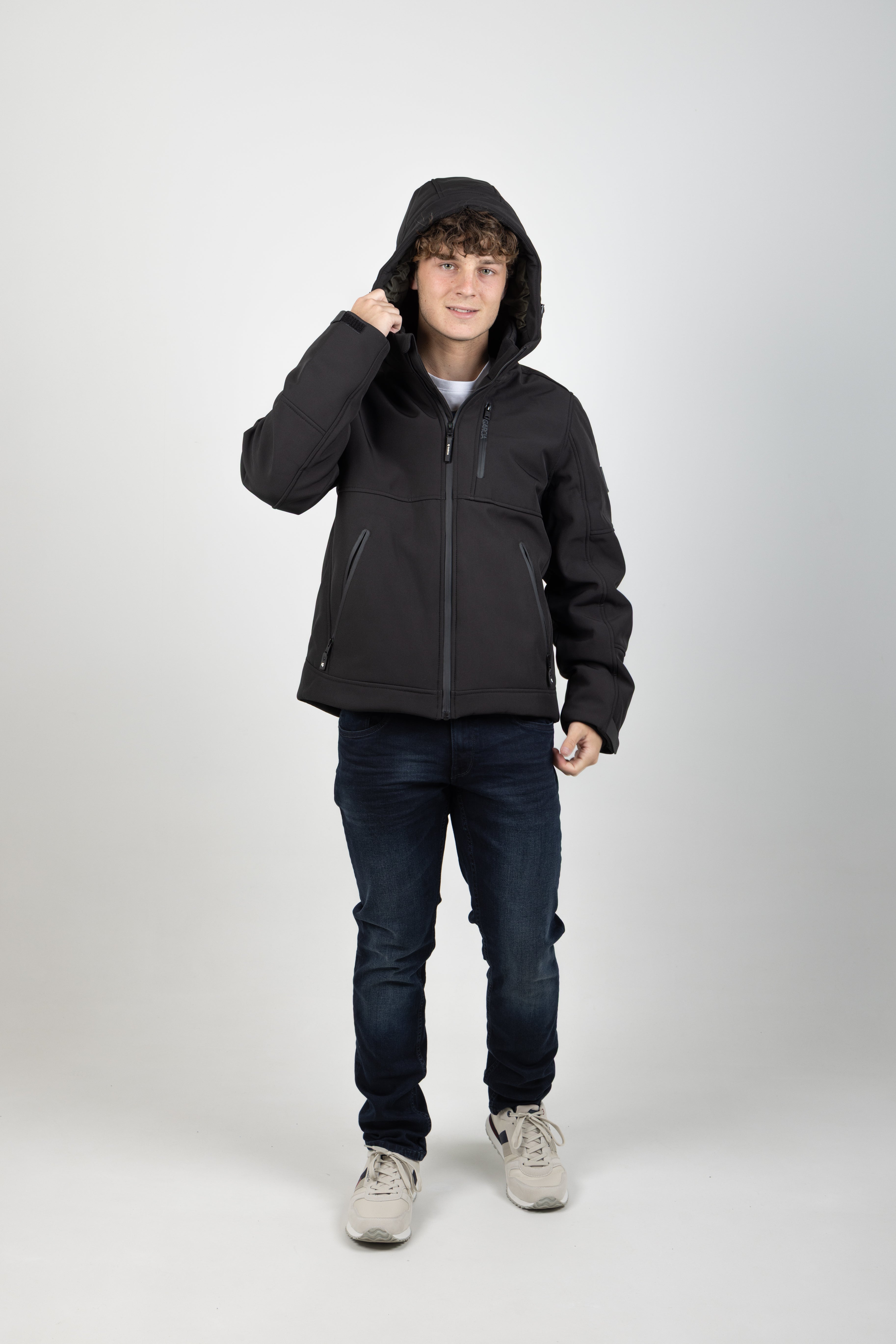 OUTDOOR PUFFER JACKET BLACK