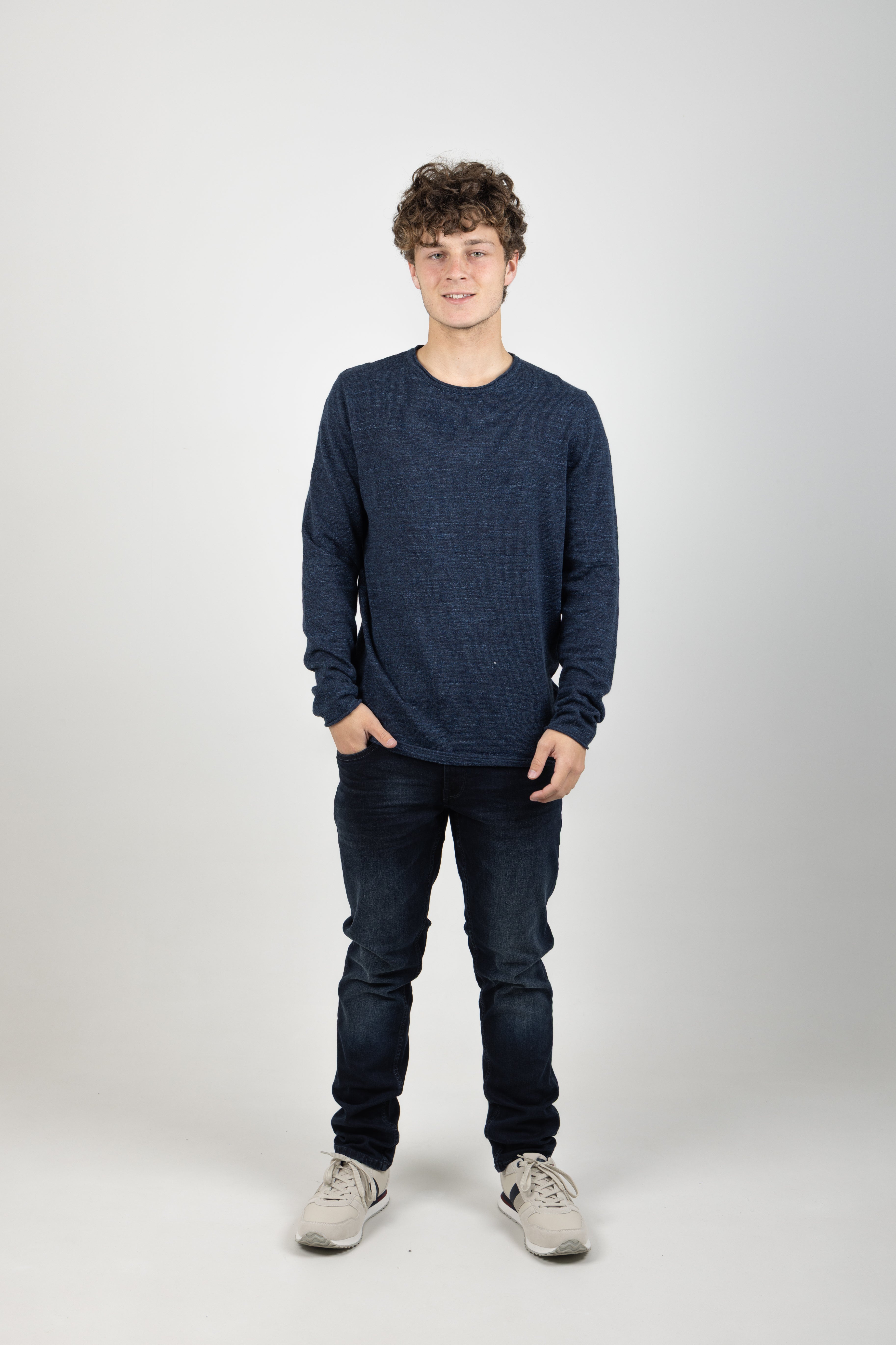 CORE PULLOVER CREW DARK MOON