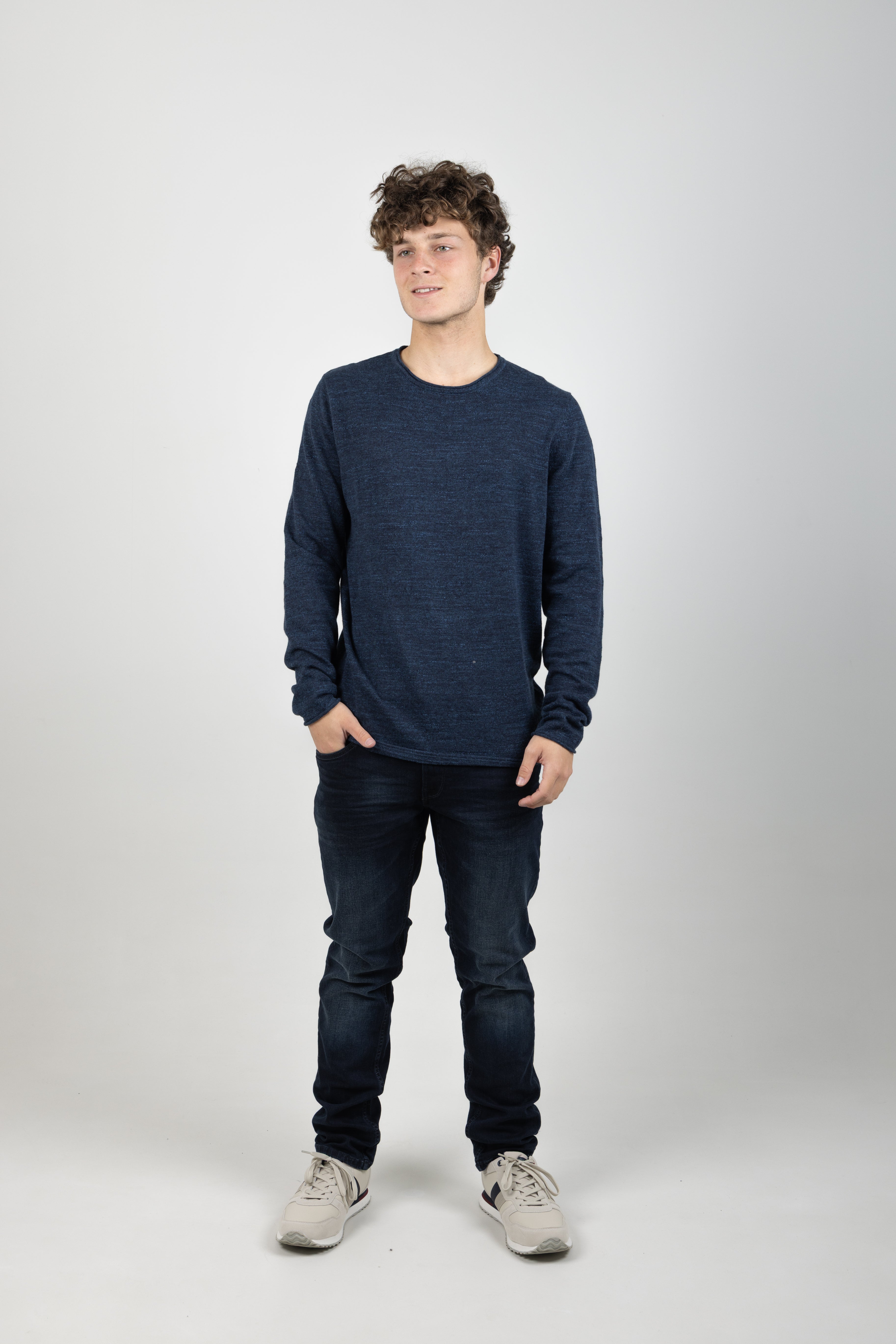 CORE PULLOVER CREW DARK MOON