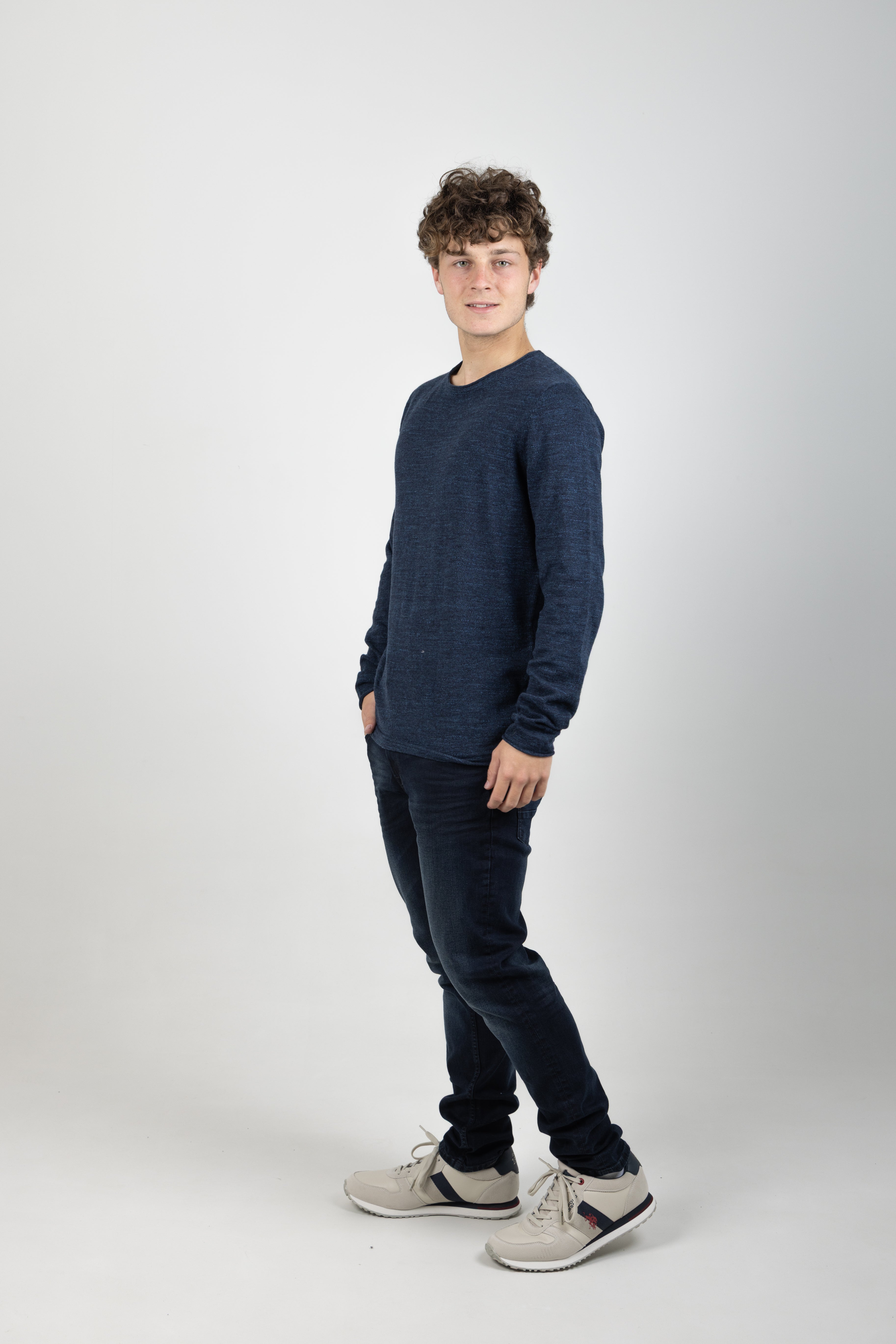 CORE PULLOVER CREW DARK MOON